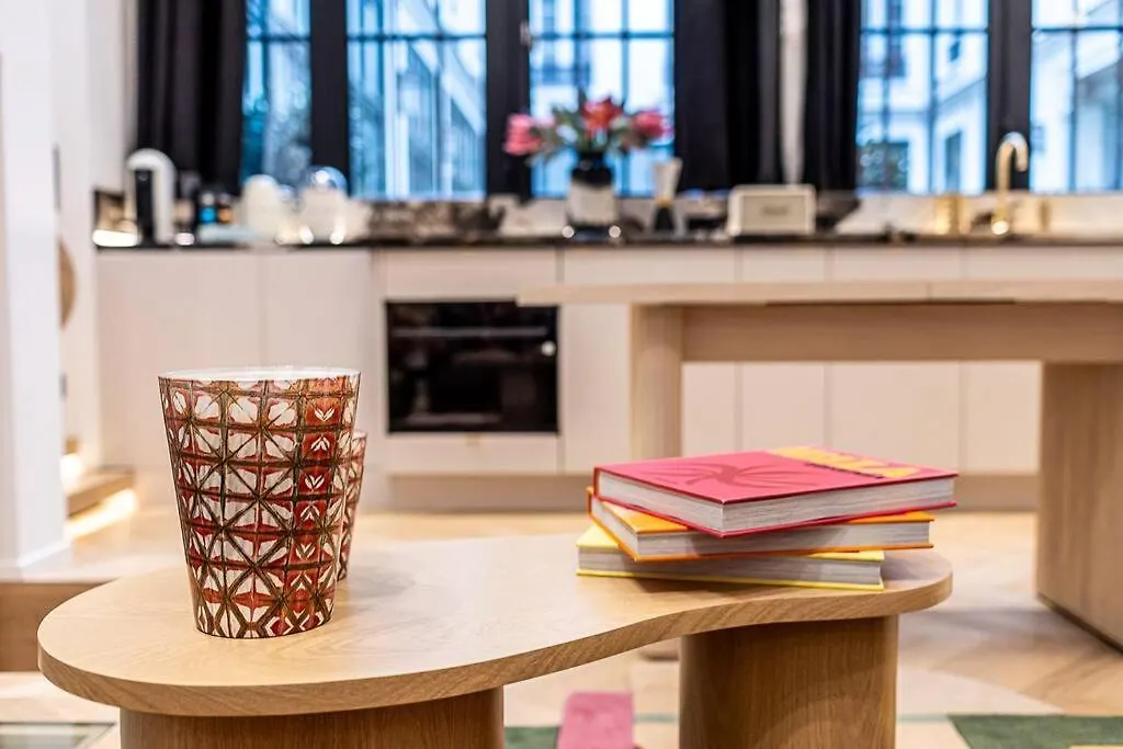 公寓 B Luxe Triplex, Cinema Near Place Des Vosges Ac 巴黎