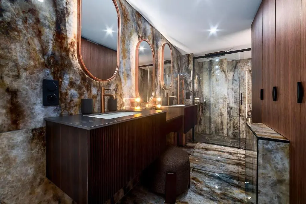 B Luxe Triplex, Cinema Near Place Des Vosges Ac 巴黎 公寓