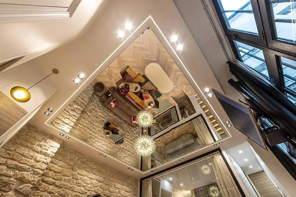 B Luxe Triplex, Cinema Near Place Des Vosges Ac 巴黎 法国