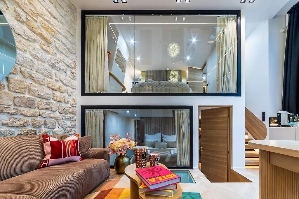 公寓 B Luxe Triplex, Cinema Near Place Des Vosges Ac 巴黎 法国