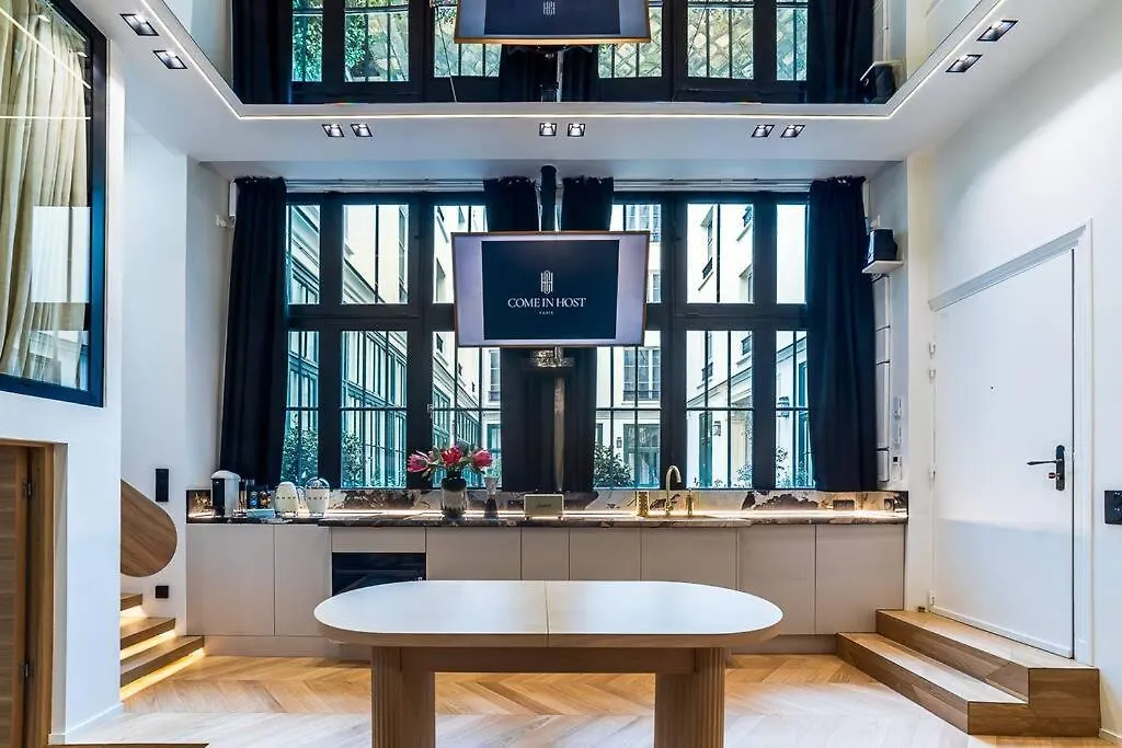 Apartament B Luxe Triplex, Cinema Near Place Des Vosges Ac Paryż